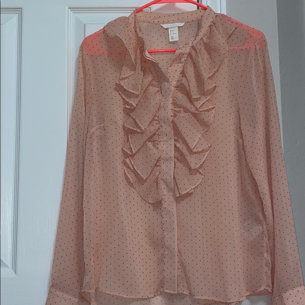 H&M button down blouse - Picture 2 of 7